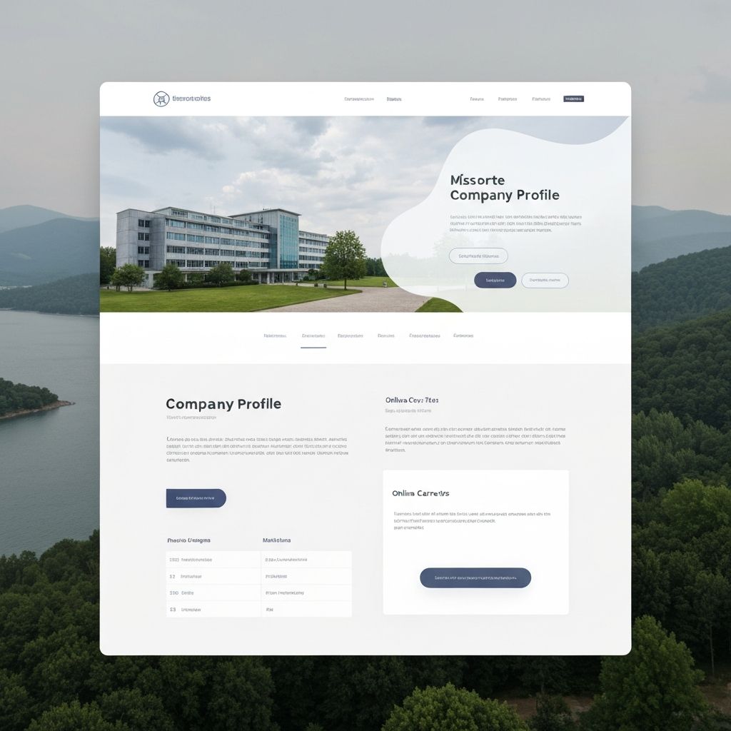 Company Profile Website
